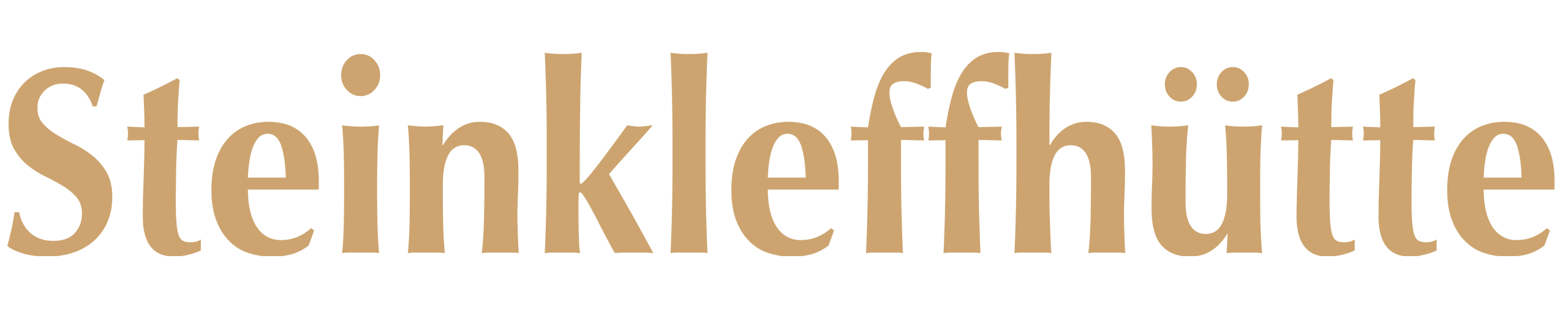 Steinkleffhuette Logo